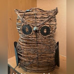 Owl decor, used twice, stored away